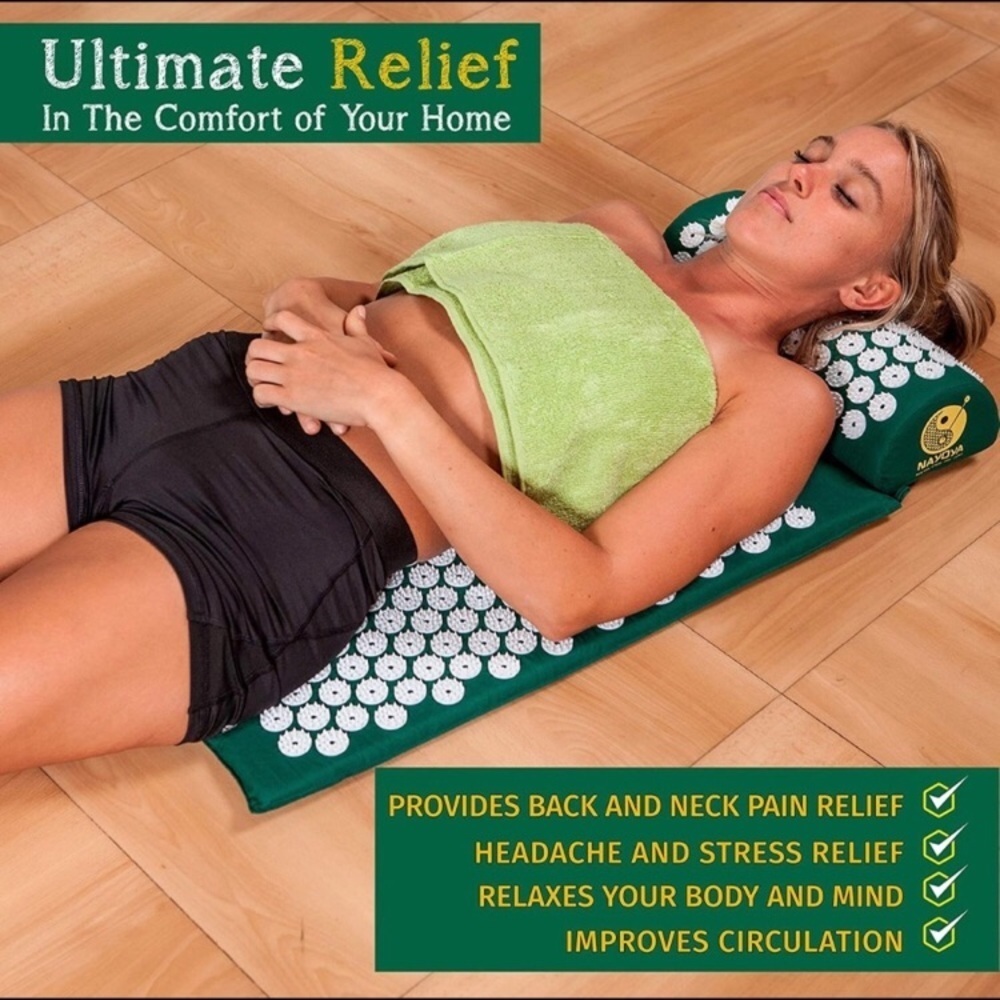 New NAYOYA Neck and Back Pain Relief